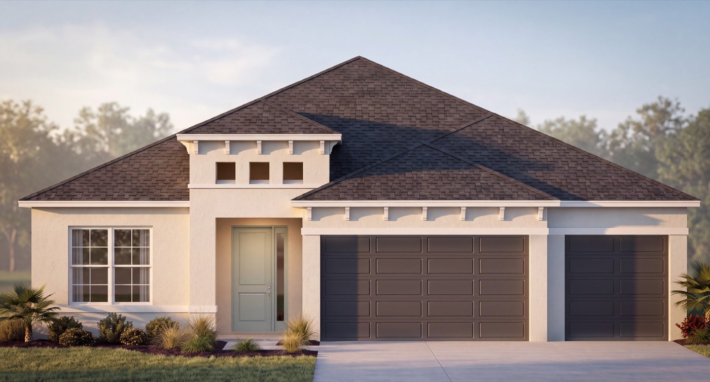 Belmont Modern ranch exterior